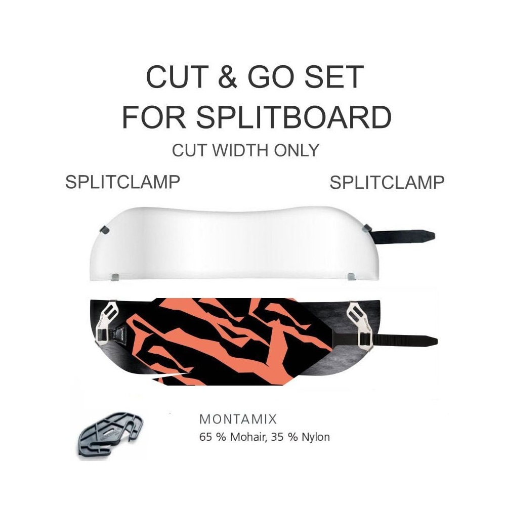 Stúpacie pásy MONTANA CUT & GO MONTAMIX 160 MM