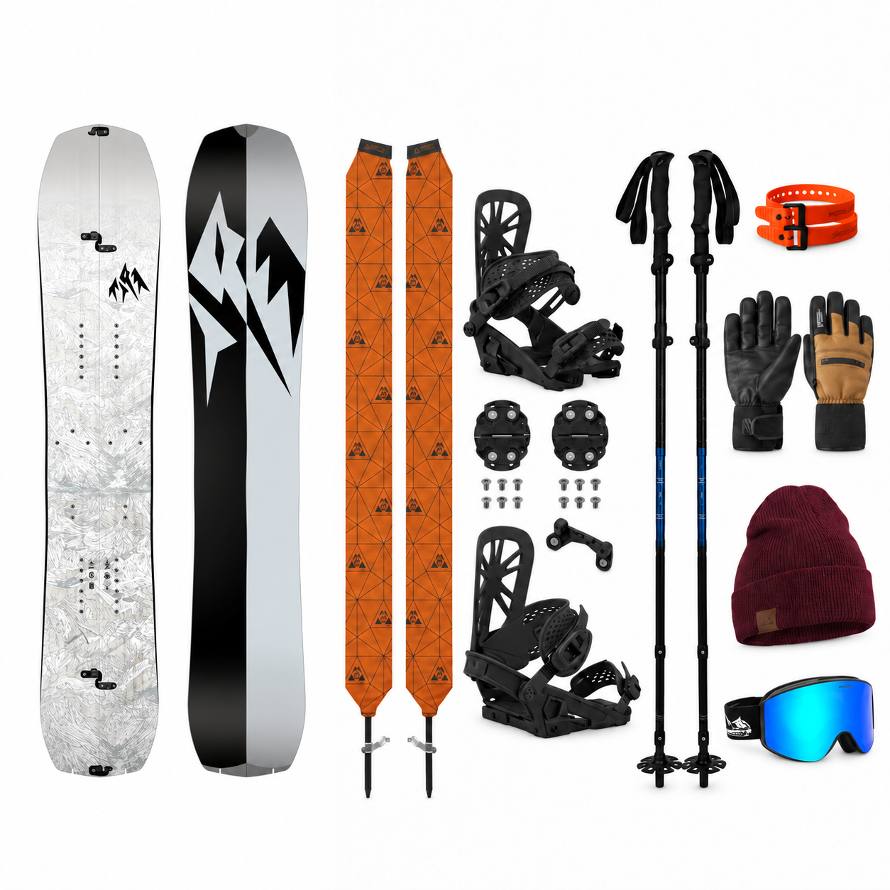 SET Jones Solution splitboard 2027 + VÝBAVA