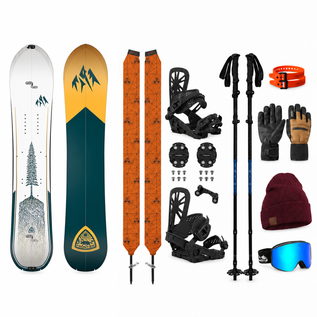 SET Splitboard JONES Frontier 2.0 2026 + VÝBAVA