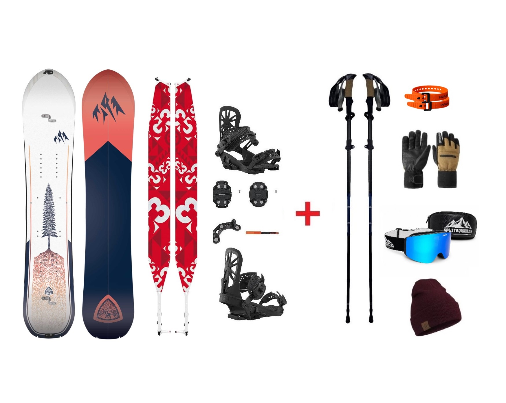 SET Splitboard JONES Dream Weaver 2.0 2026 + VÝBAVA