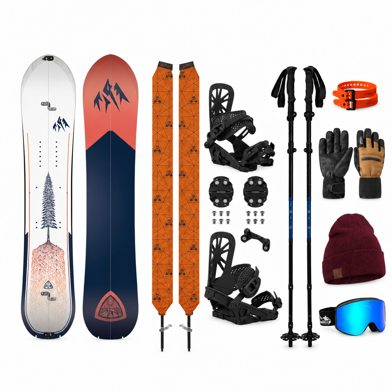 SET Splitboard JONES Dream Weaver 2.0 2026 + VÝBAVA