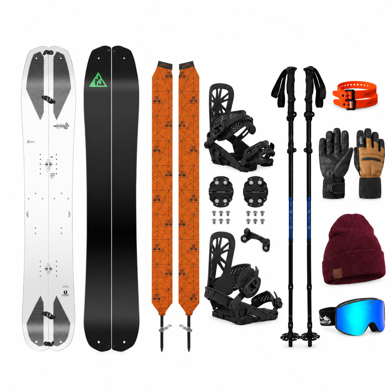 SET Splitboard Nitro Vertical 2026 + VÝBAVA