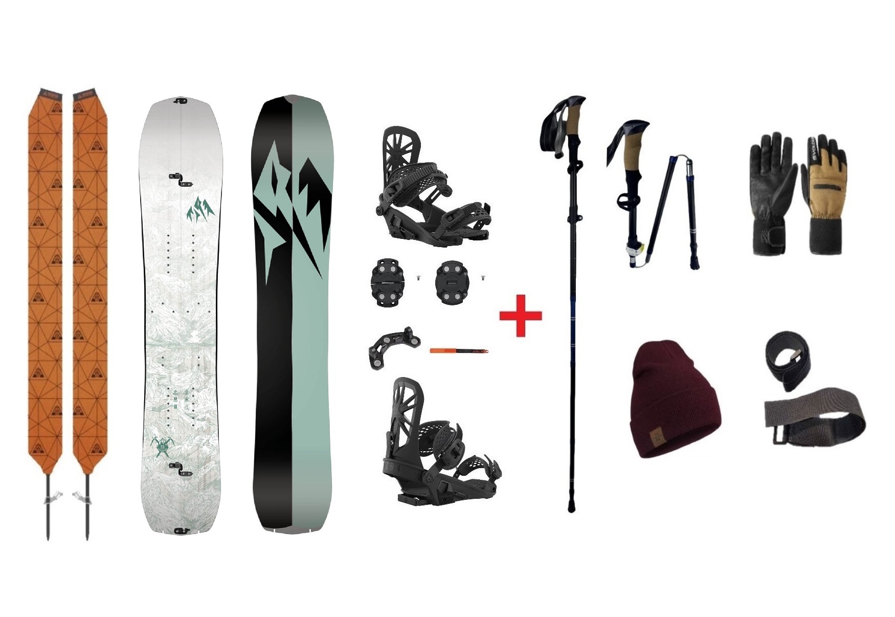 SET Jones Women's Solution splitboard 2026 + VÝBAVA