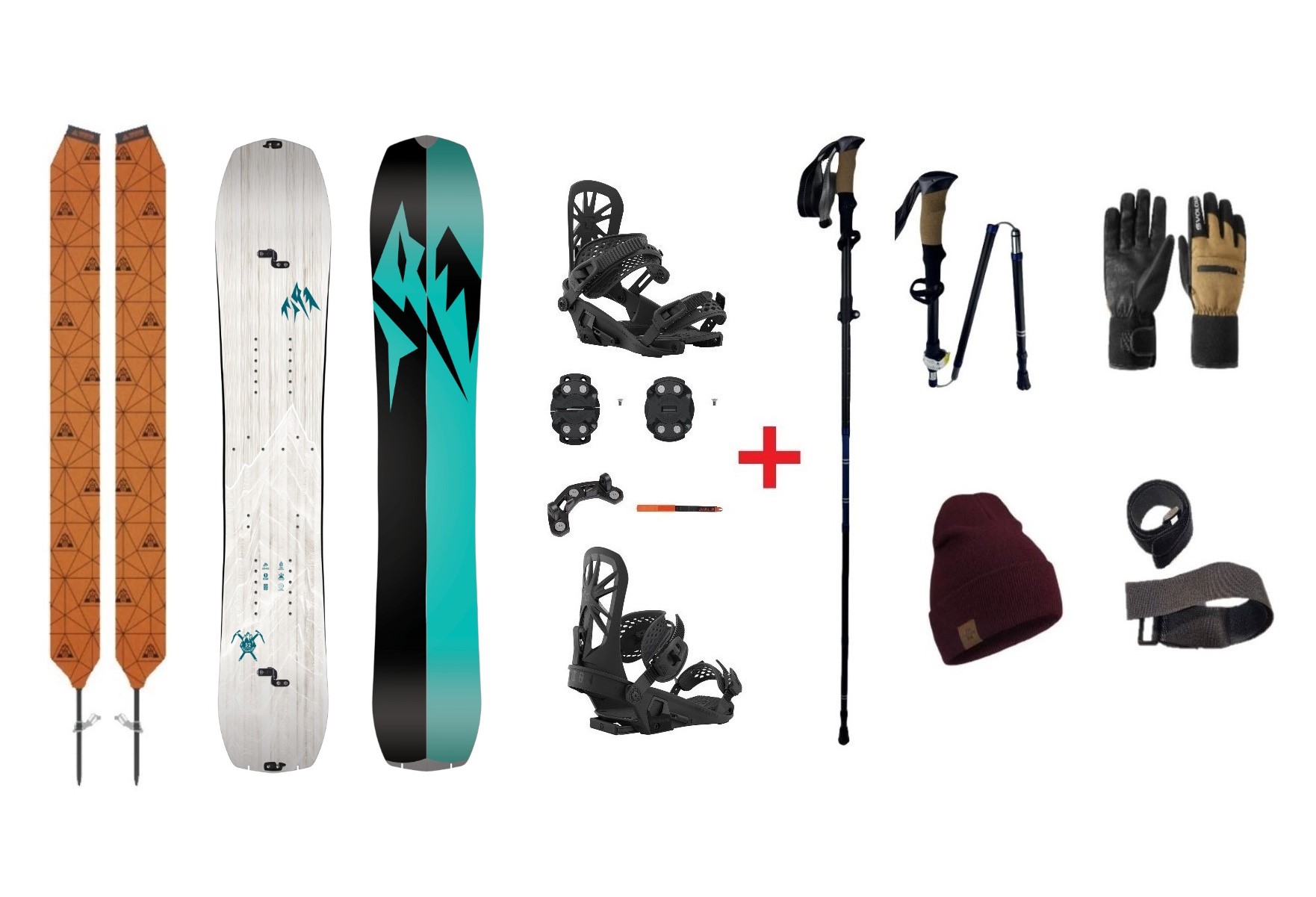 SET Splitboard JONES Women's Solution + DARČEK