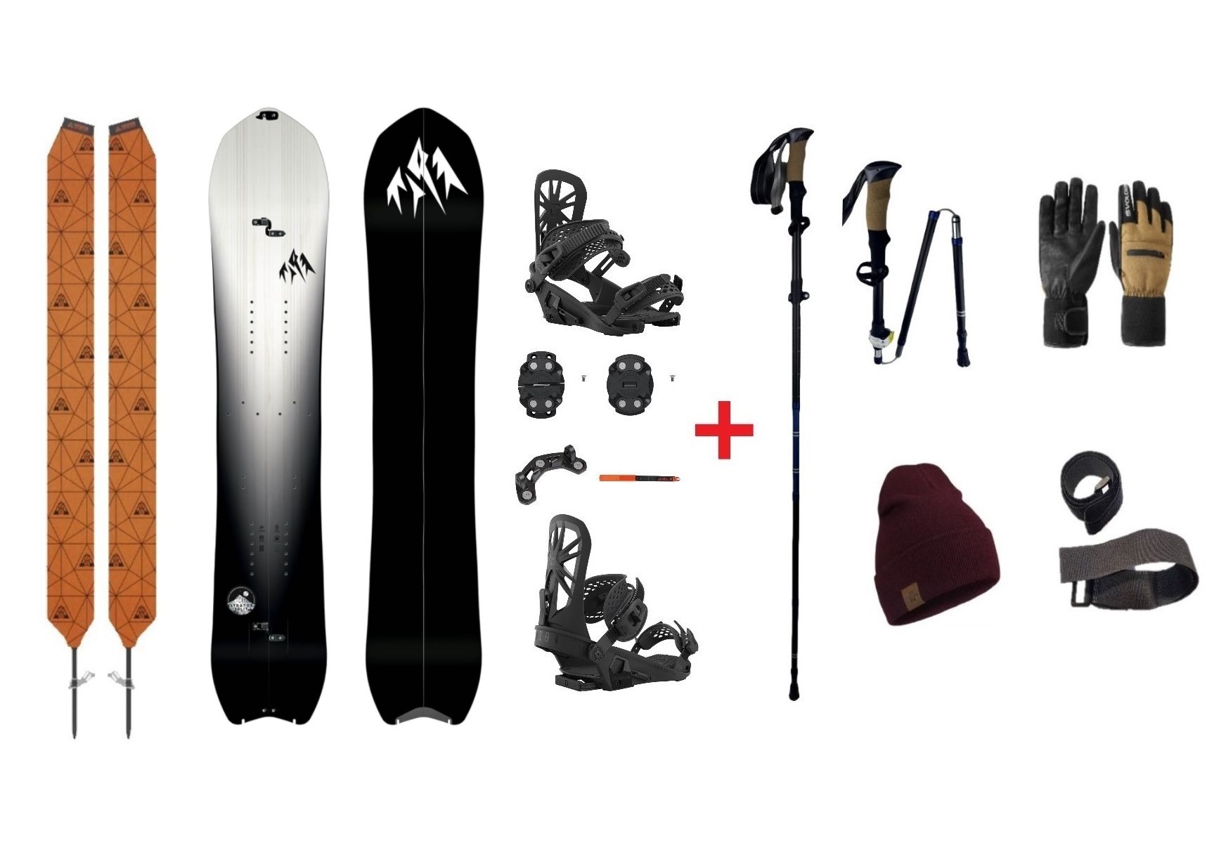 SET Splitboard JONES Stratos + DARČEK