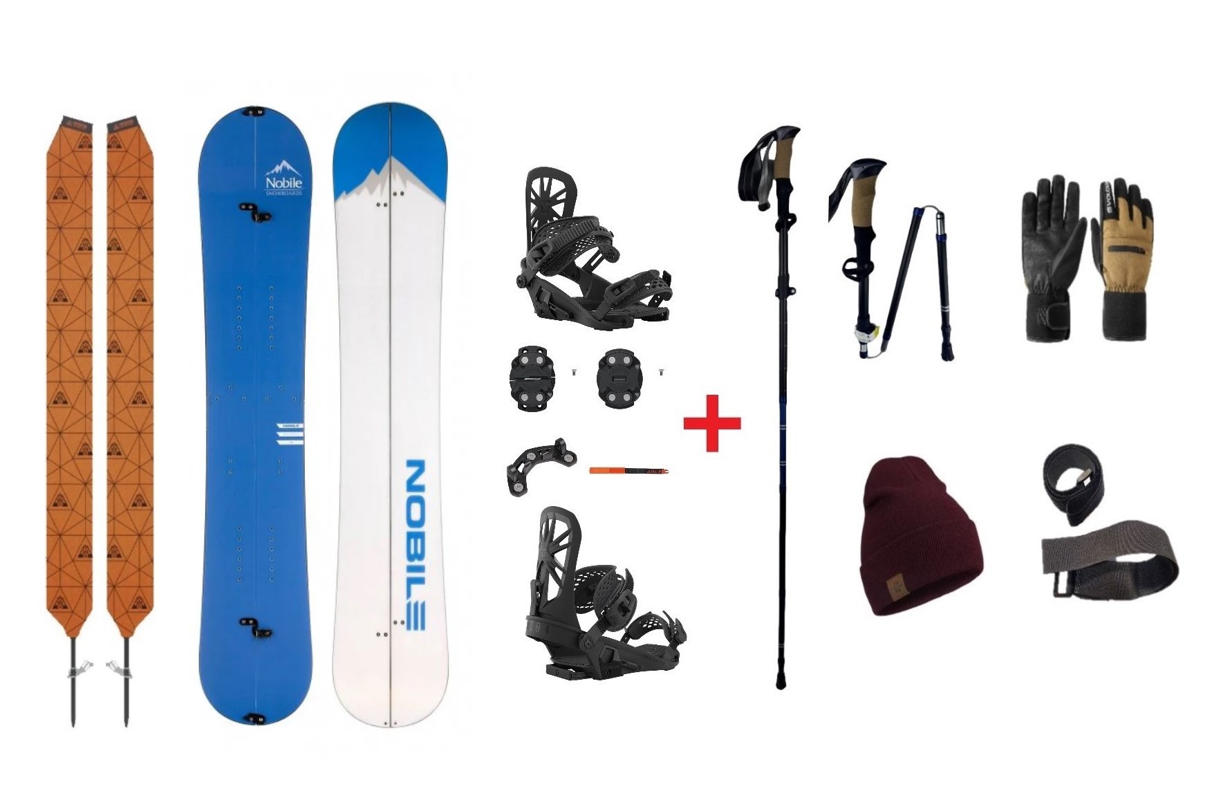 SET Splitboard Nobile N6 + VÝBAVA