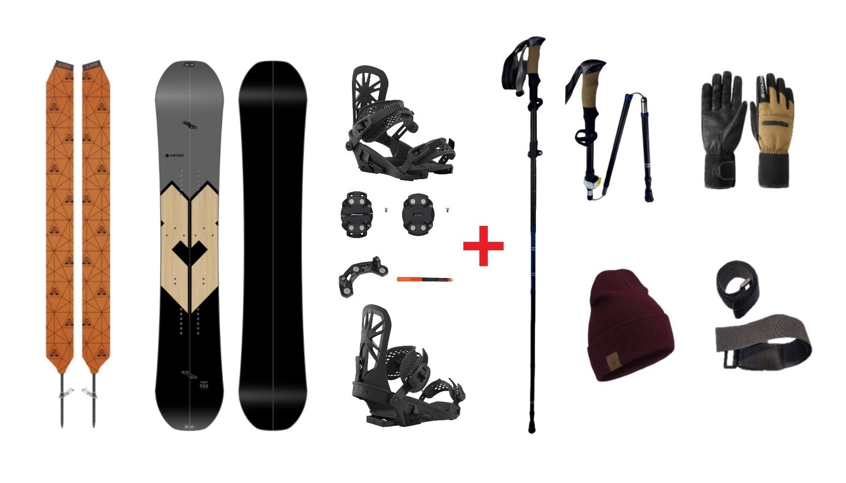 SET Splitboard Hatchey + DARČEK