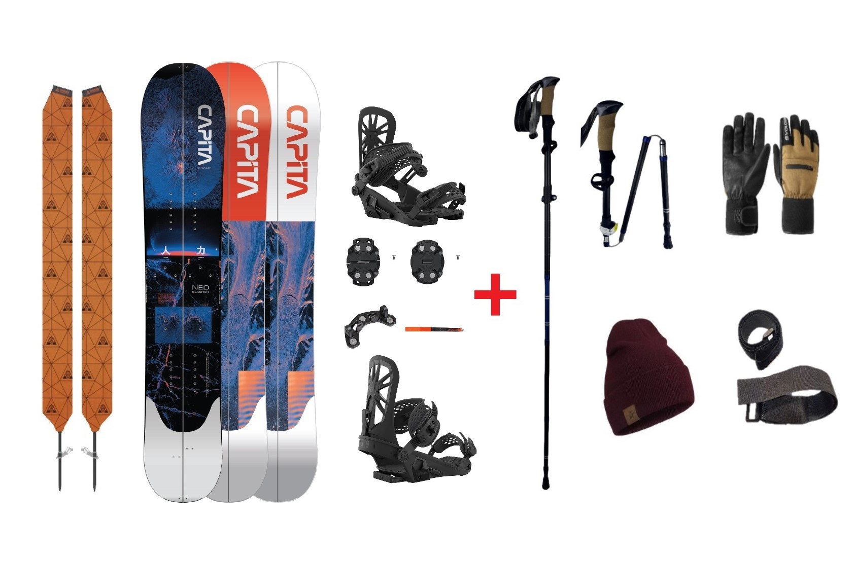 VÝPREDAJ SET splitboard CAPITA  neo slasher+ viazanie + pásy