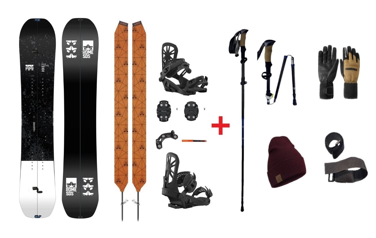 SET Splitboard ROME Uprise + Darček ZADARMO